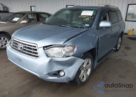 2010 Toyota Highlander Limited V6 z USA, uszkodzony, nr VIN 5TDYK3EH5AS007618